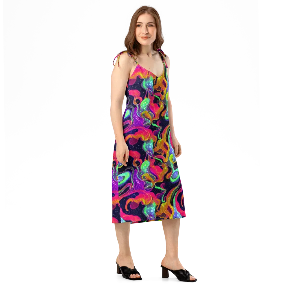 Infinite Daydream on Slip Dress — Right Front