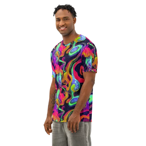 Infinite Daydream on a Men's Cotton Crew Neck T-Shirt