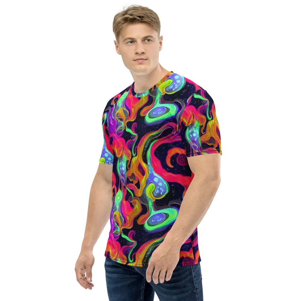Infinite Daydream on Men's Crew Neck T-Shirt — Left