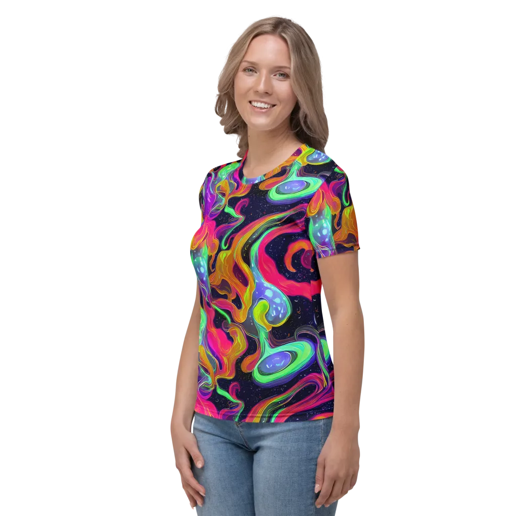 Infinite Daydream on Women's Crew Neck T-Shirt — Left
