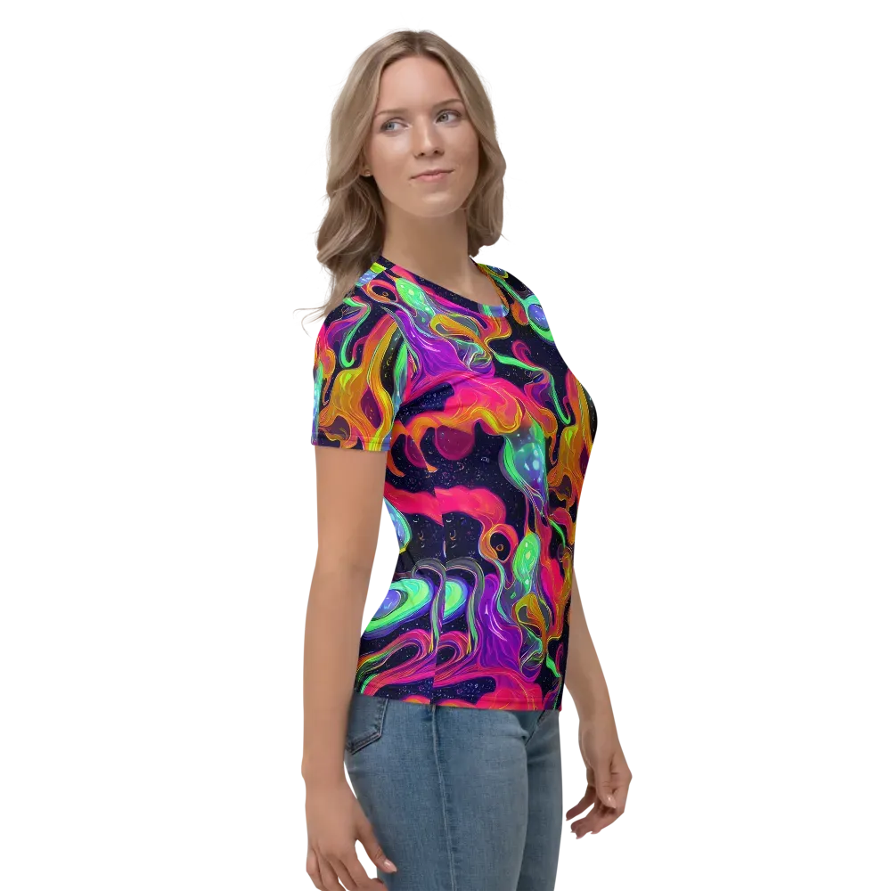 Infinite Daydream on Women's Crew Neck T-Shirt — Right