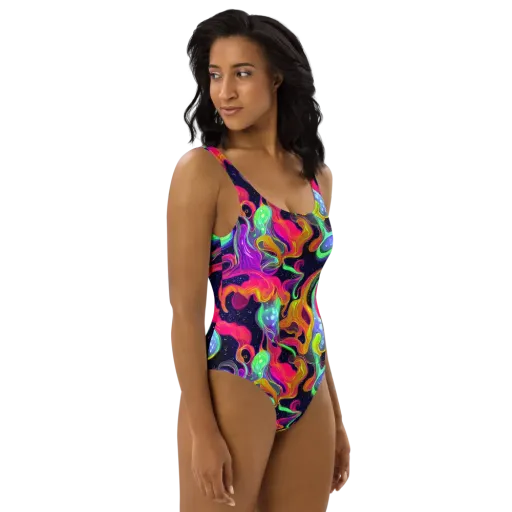 Infinite Daydream on a One-Piece Swimsuit