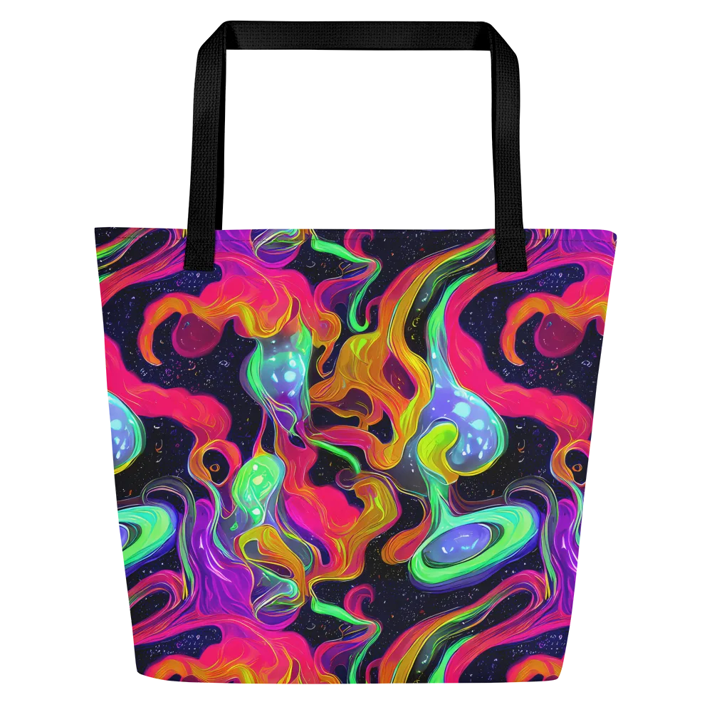 Infinite Daydream on Large Tote Bag W/ Pocket — Front