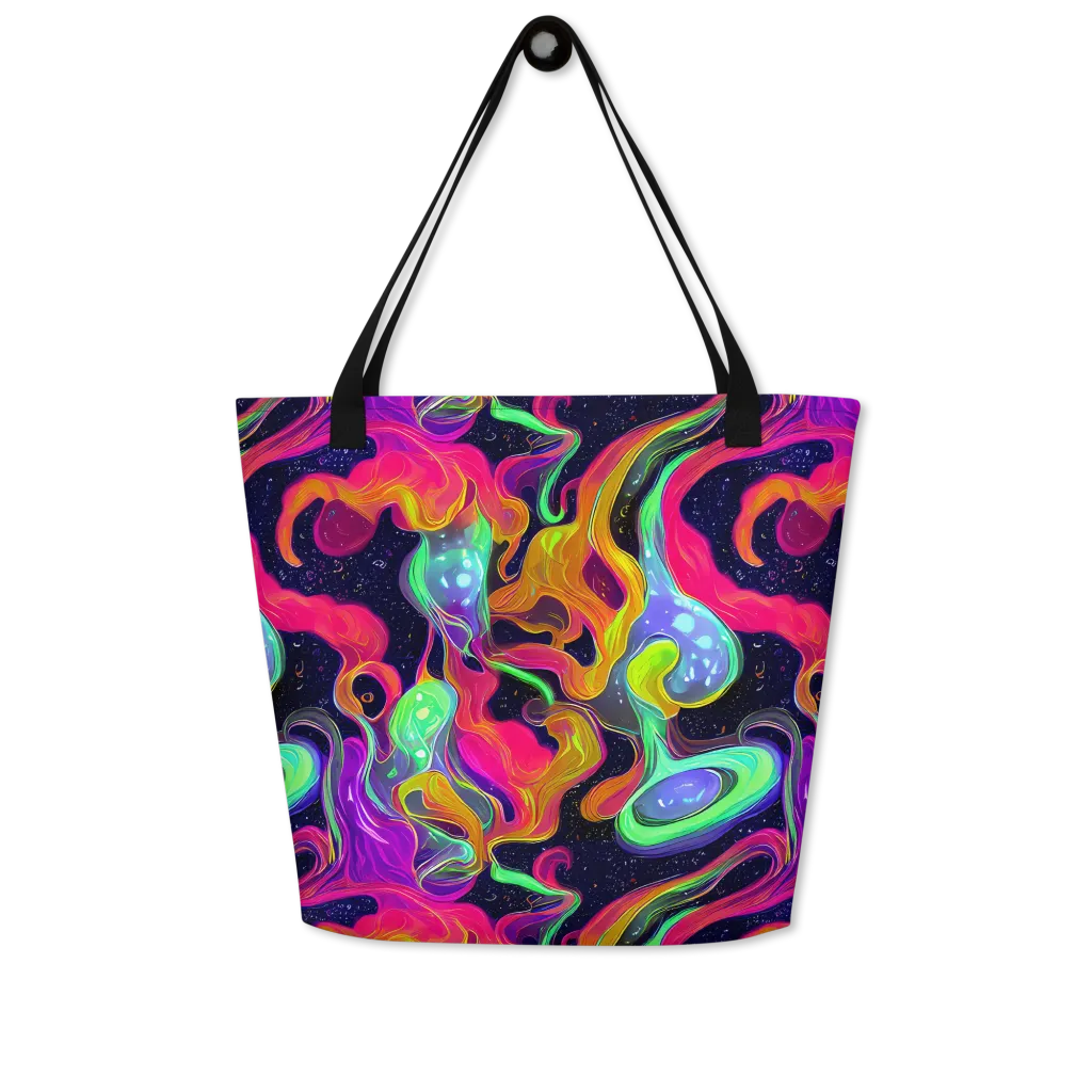 Infinite Daydream on Large Tote Bag W/ Pocket — Front