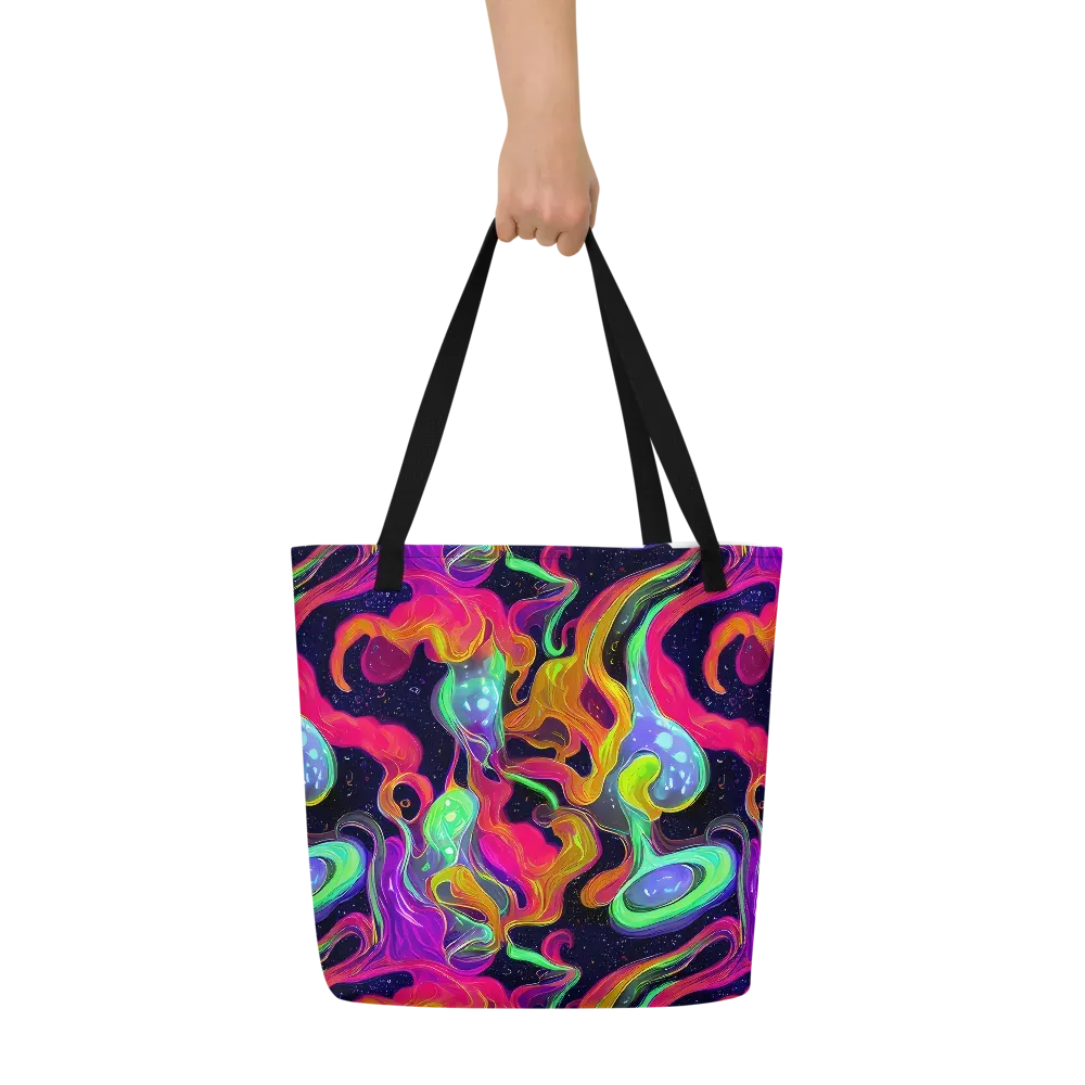 Infinite Daydream on Large Tote Bag W/ Pocket — Front