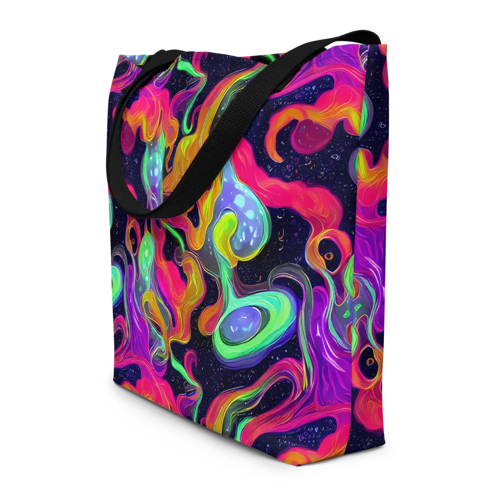Infinite Daydream on Large Tote Bag W/ Pocket — Front