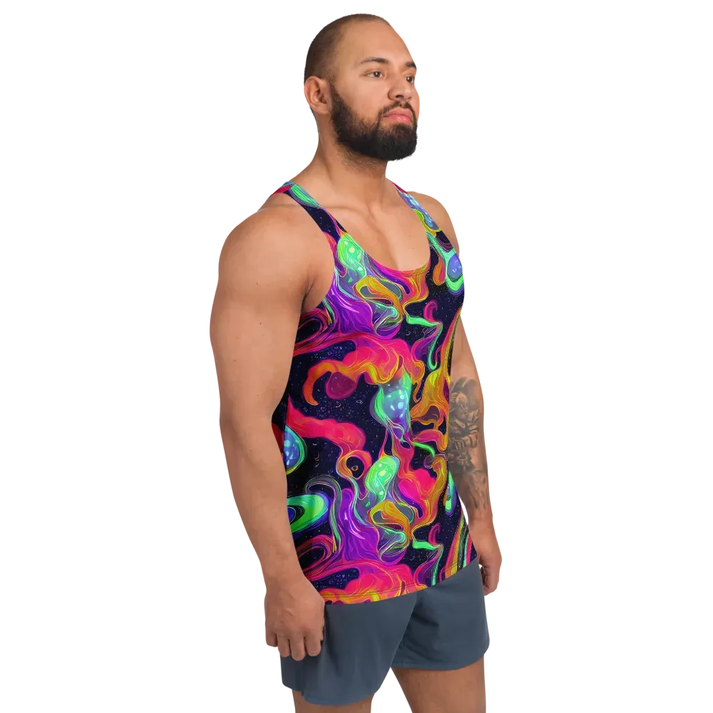Infinite Daydream on Men's Tank Top — Right Front