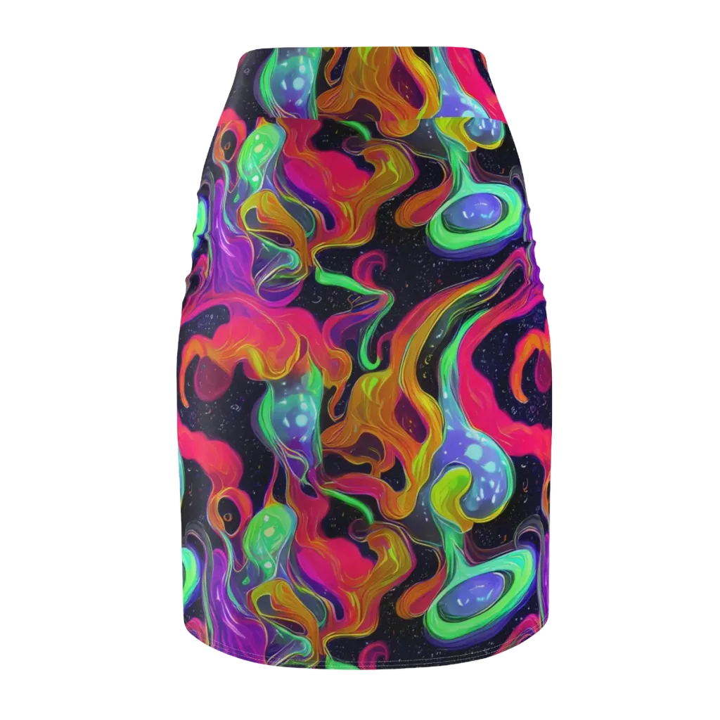 Infinite Daydream on Pencil Skirt — Back