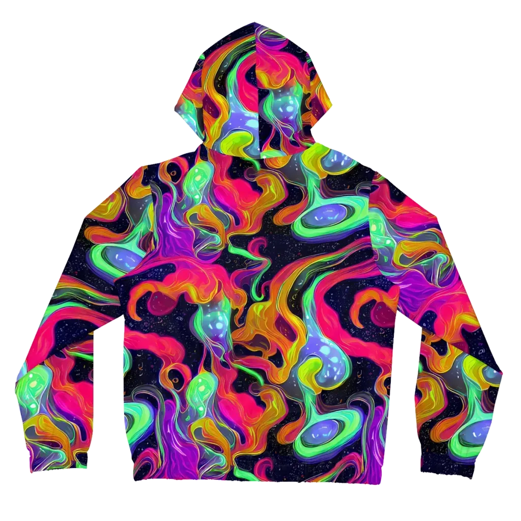 Infinite Daydream on Women's Full-Zip Hoodie — Back