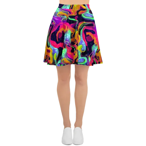 Infinite Daydream on a Skater Skirt
