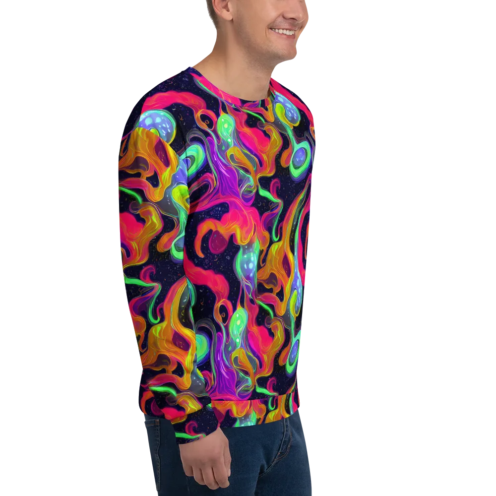 Infinite Daydream on Sweatshirt — Right Front