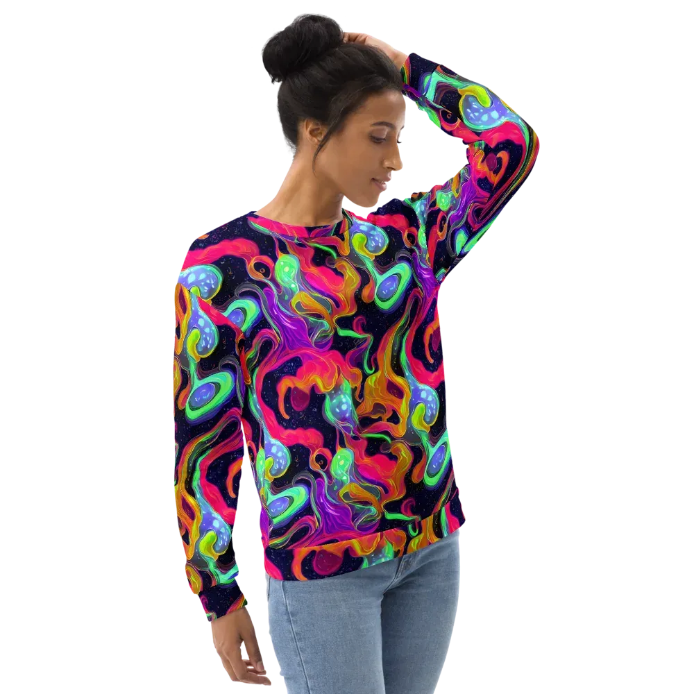 Infinite Daydream on Sweatshirt — Right Front