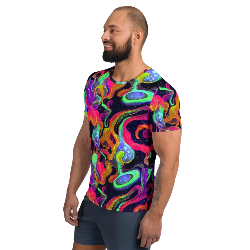 Infinite Daydream on Men's Athletic T-Shirt — Left