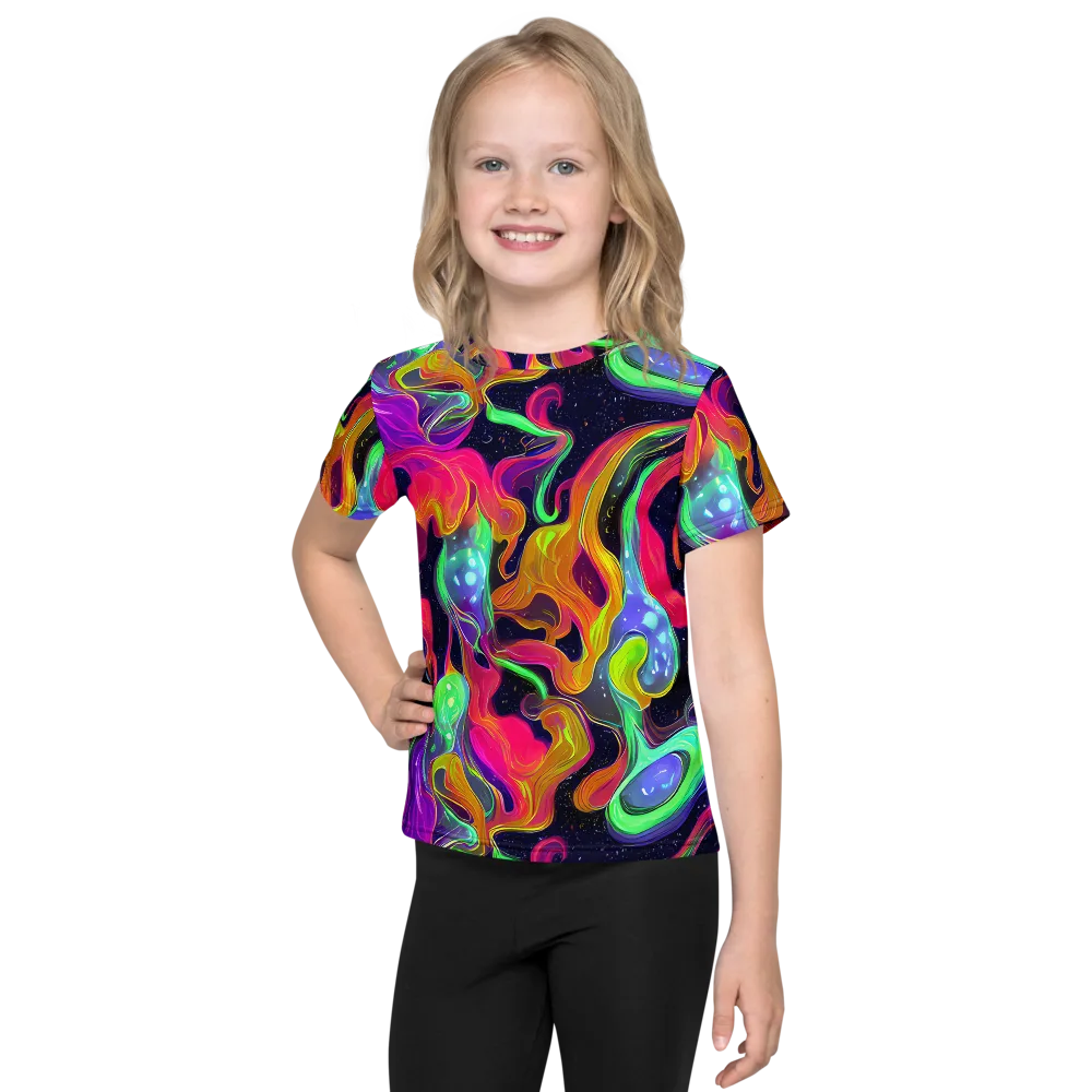 Infinite Daydream on Kids Crew Neck T-Shirt — Front