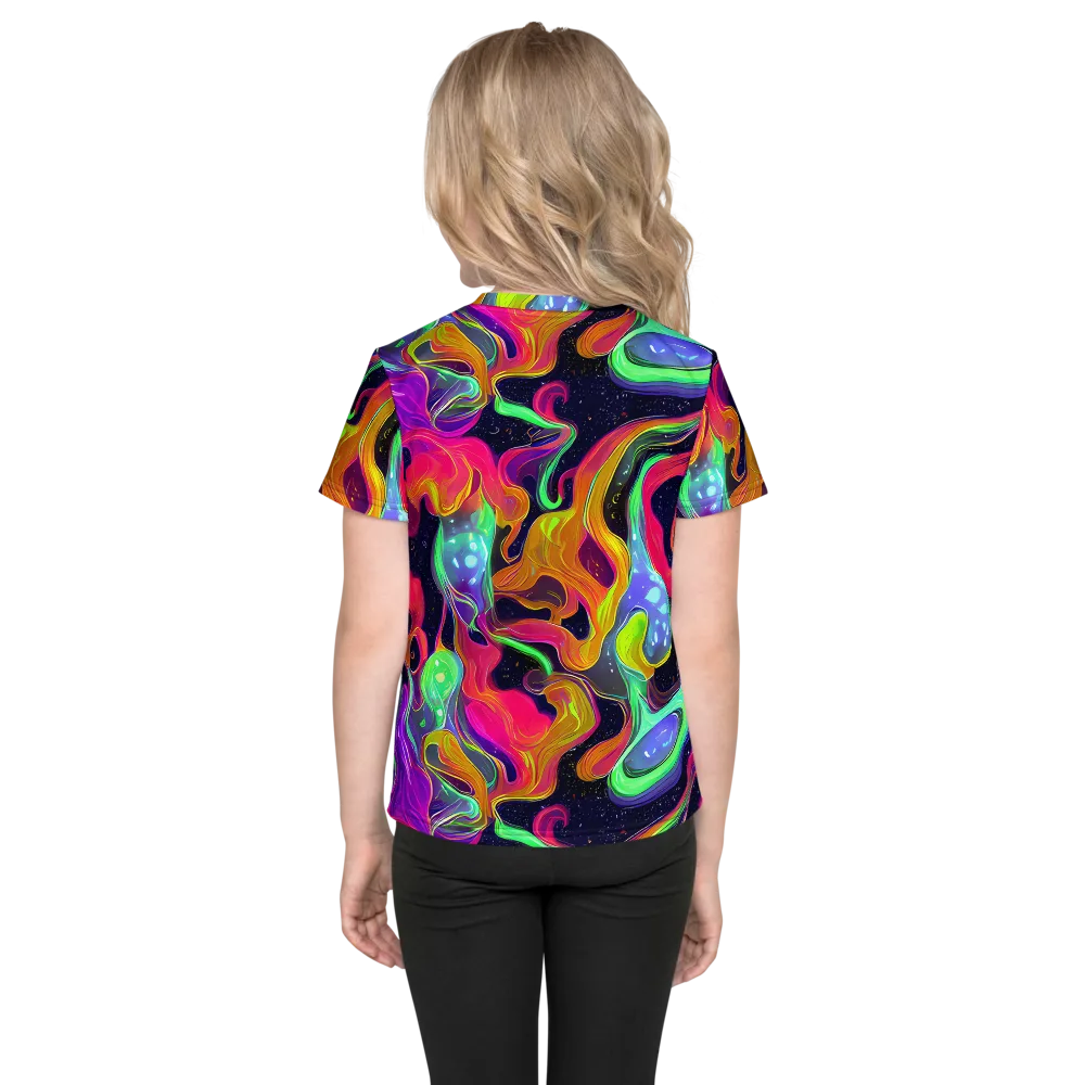Infinite Daydream on Kids Crew Neck T-Shirt — Back