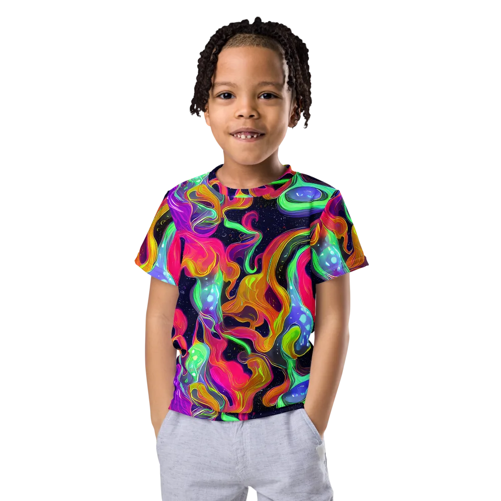 Infinite Daydream on Kids Crew Neck T-Shirt — Front