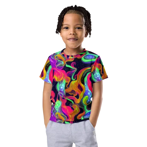 Infinite Daydream on a Kids Crew Neck T-Shirt
