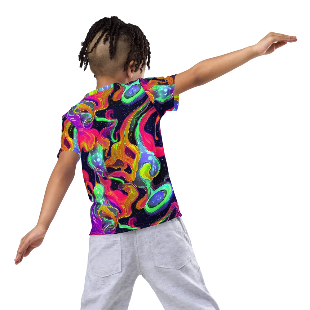 Infinite Daydream on Kids Crew Neck T-Shirt — Back