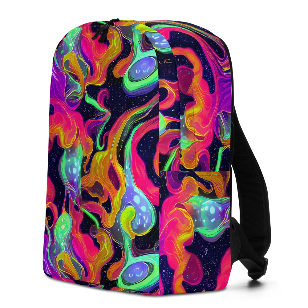Infinite Daydream on Minimalist Backpack — Left