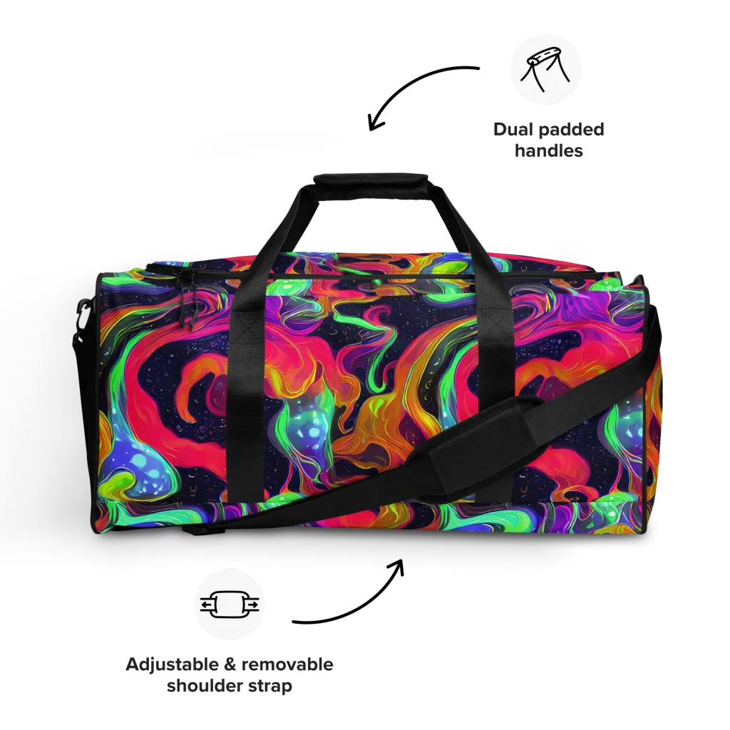 Infinite Daydream on Duffle Bag — Front