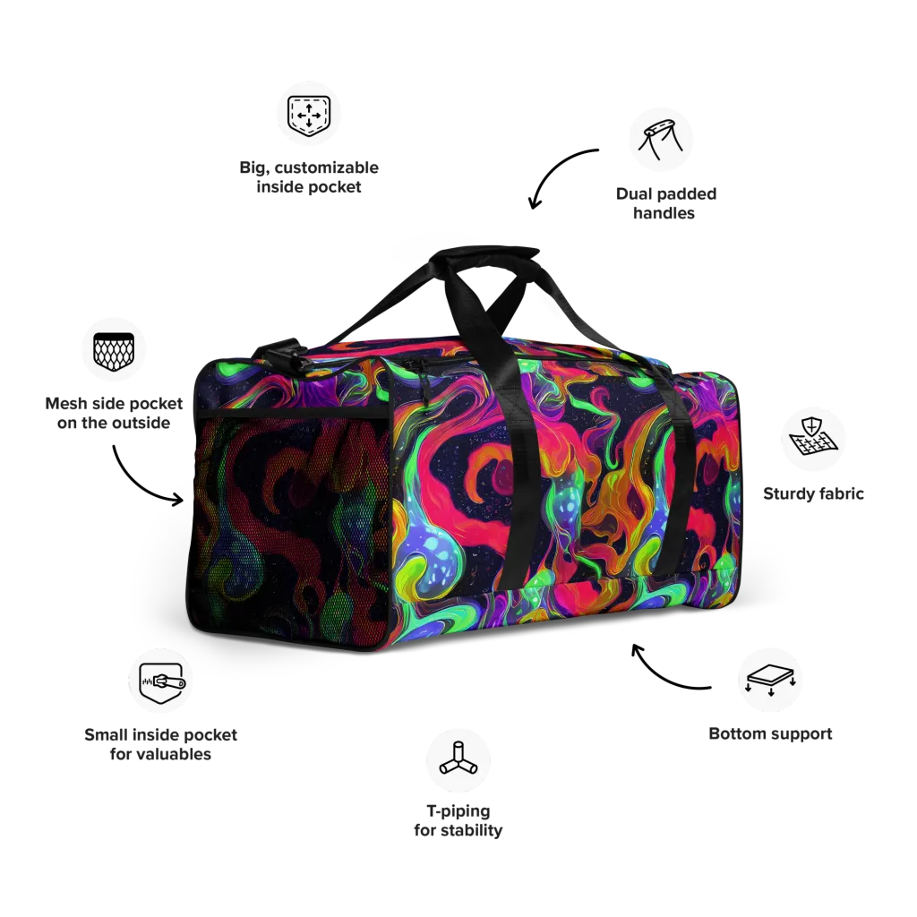 Infinite Daydream on Duffle Bag — Right Front