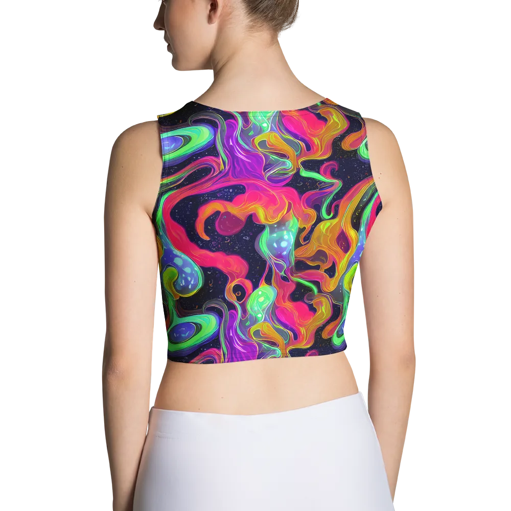 Infinite Daydream on Crop Top — Back