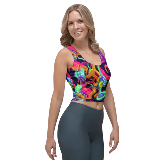 Infinite Daydream on a Crop Top