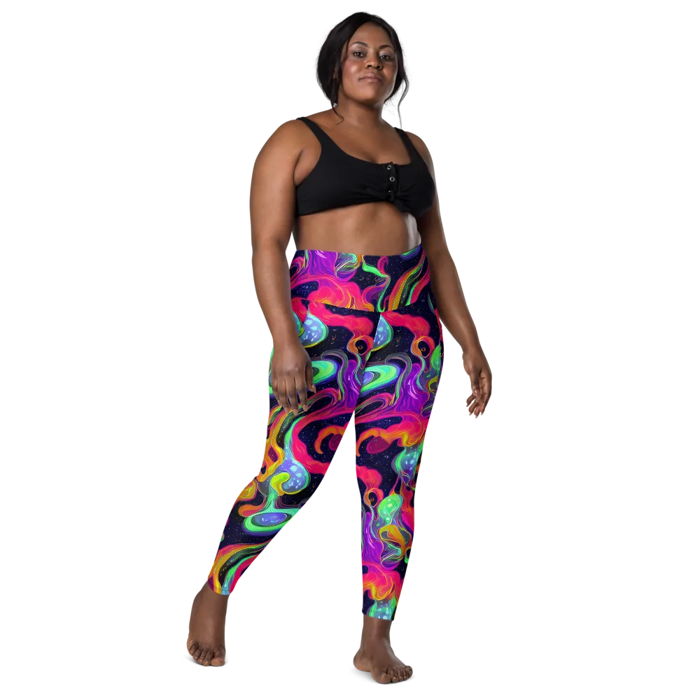Infinite Daydream on Leggings with Pockets — Front