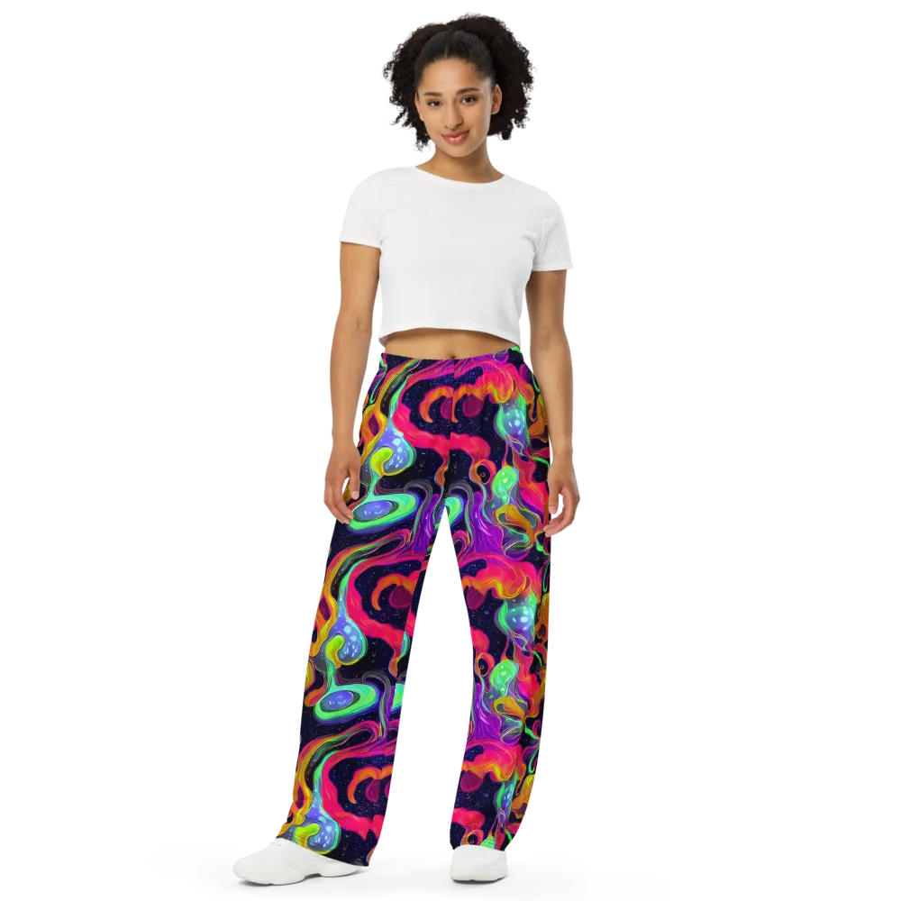 Infinite Daydream on Wide-Leg Pants — Front