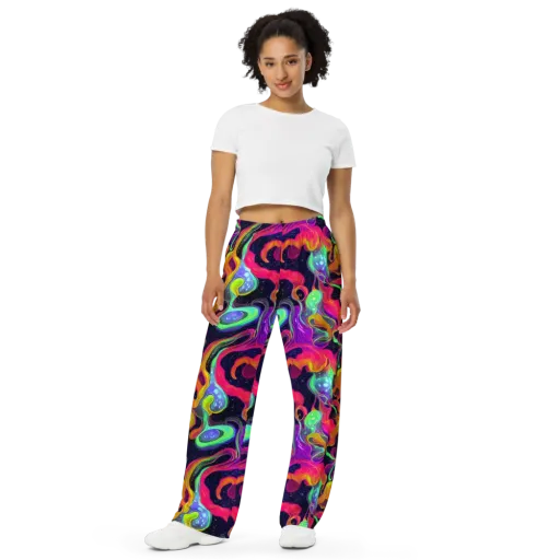 Infinite Daydream on a Wide-Leg Pants