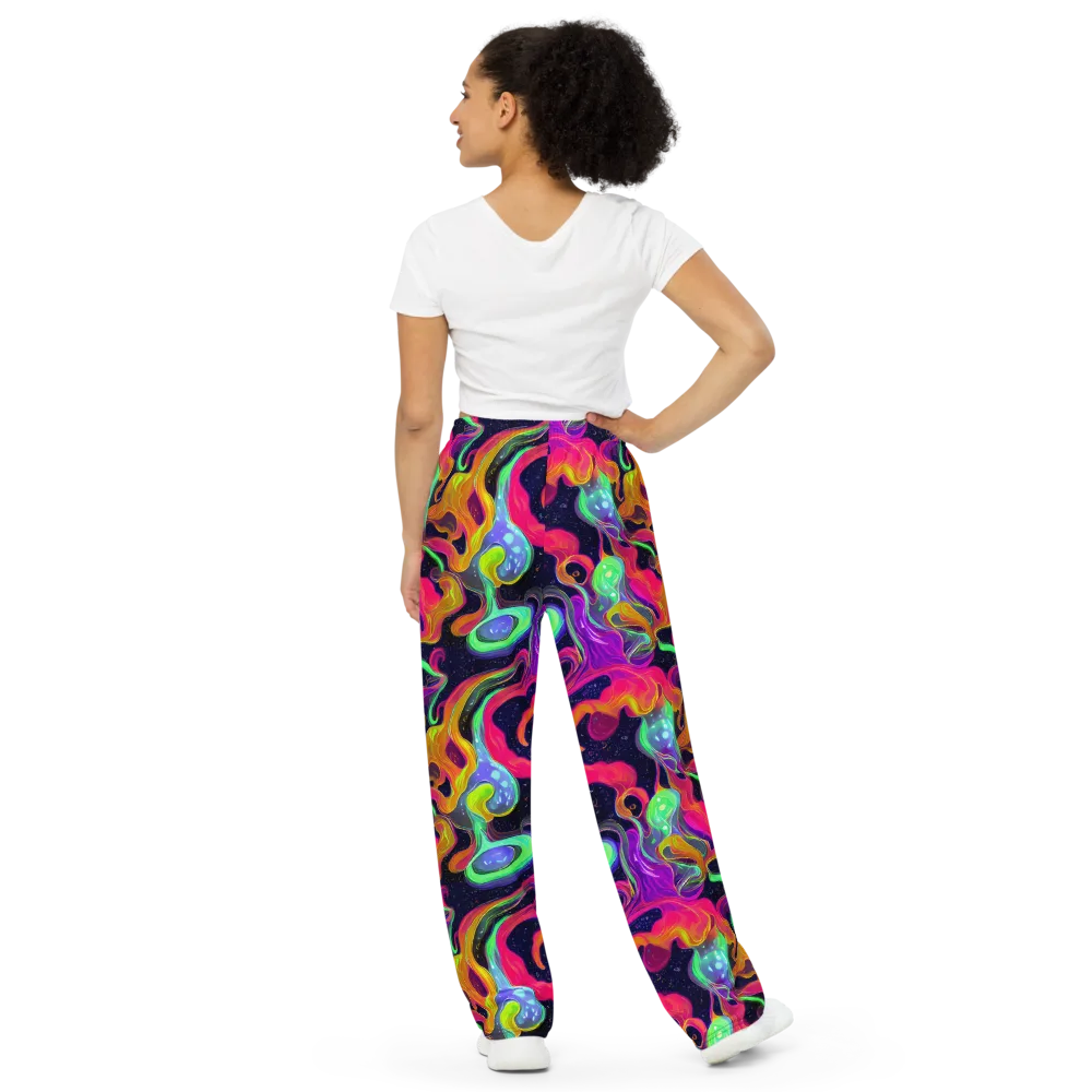 Infinite Daydream on Wide-Leg Pants — Back