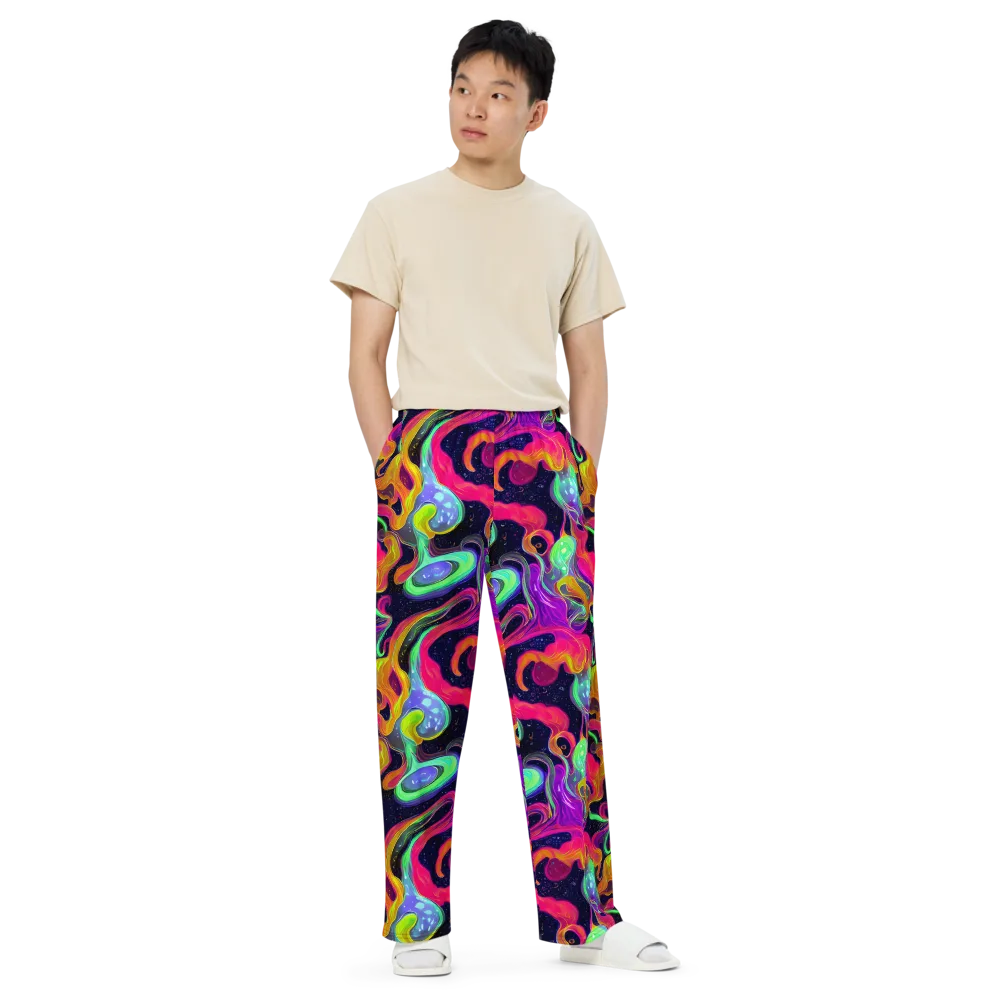 Infinite Daydream on Wide-Leg Pants — Front