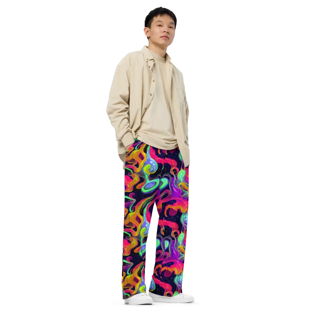 Infinite Daydream on Wide-Leg Pants — Right Front