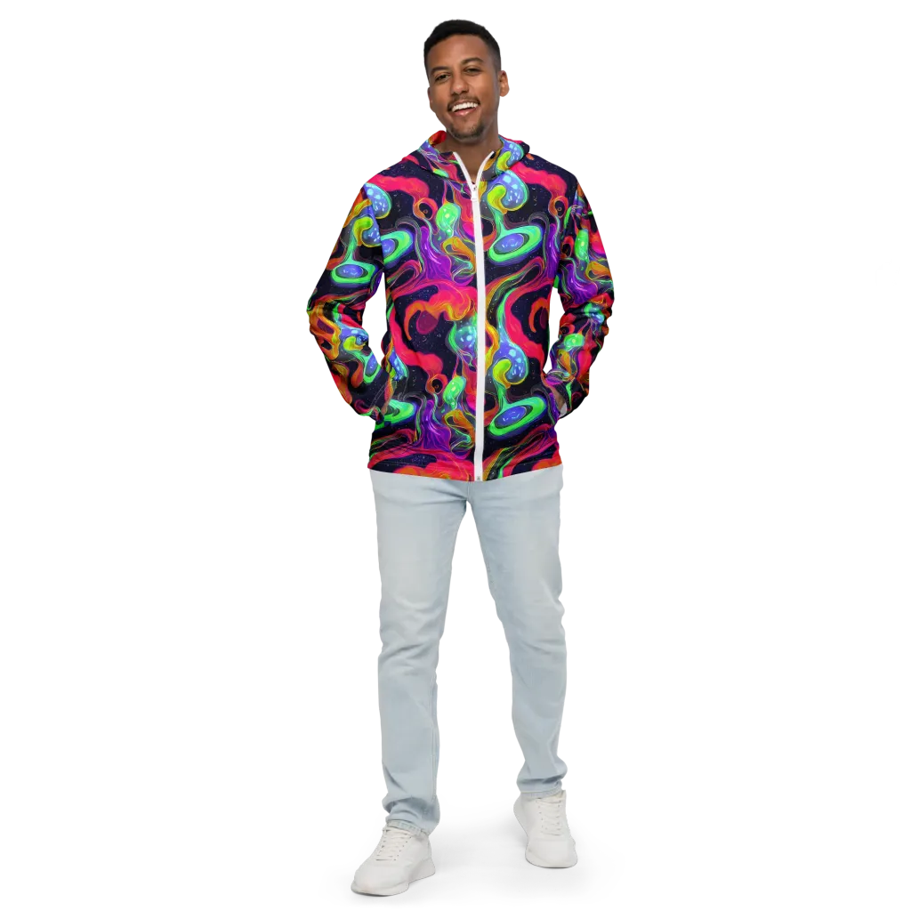 Infinite Daydream on Men's Windbreaker — Front