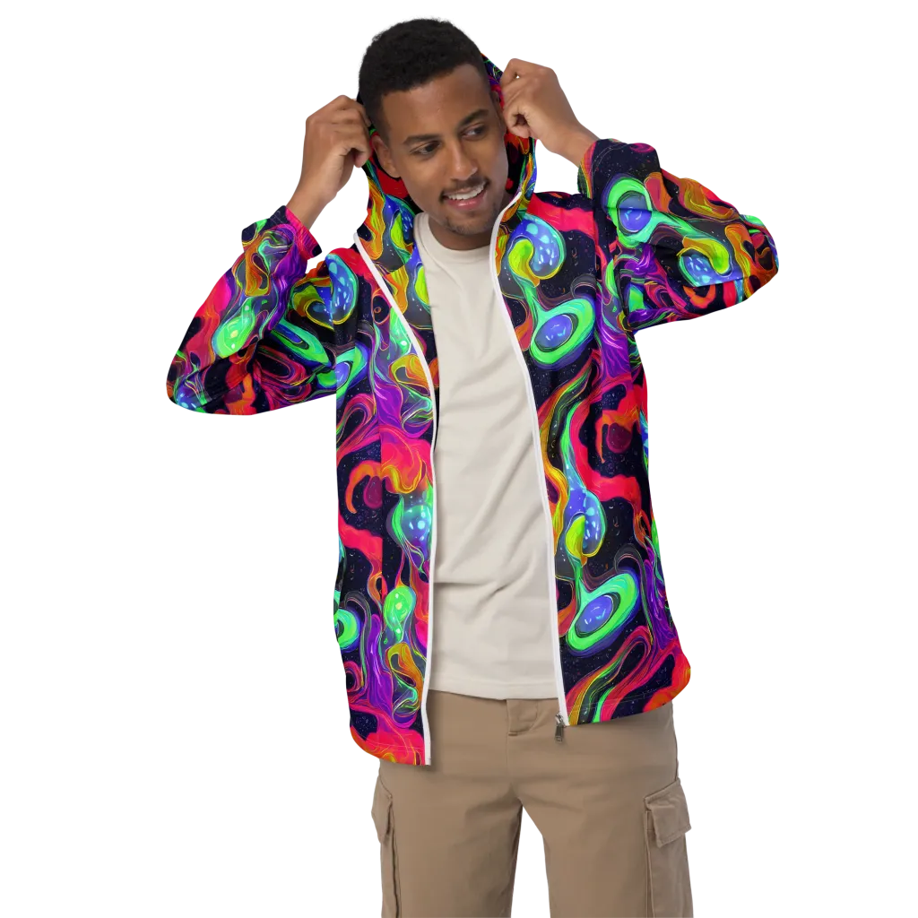 Infinite Daydream on Men's Windbreaker — Front
