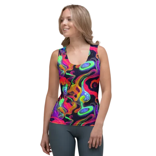 Infinite Daydream on a Women's Tank Top