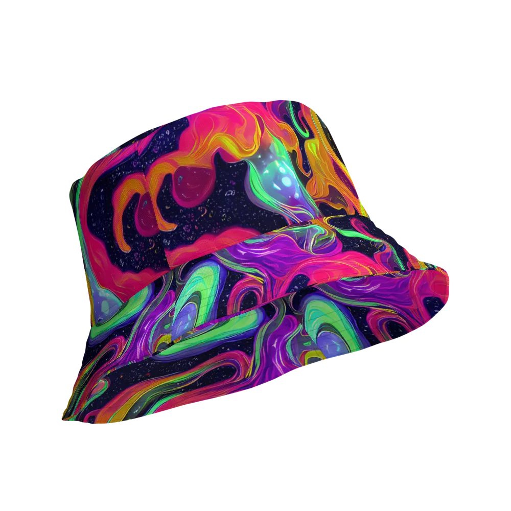 Infinite Daydream on Reversible Bucket Hat — Product details Outside
