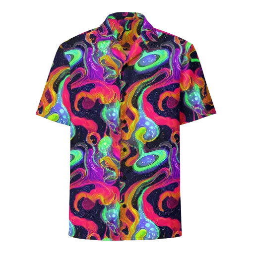 Infinite Daydream on a Button Shirt