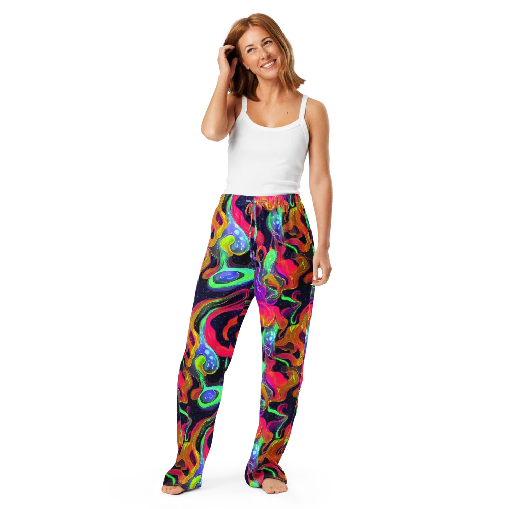 Infinite Daydream on Women's Pajama Pants — Front