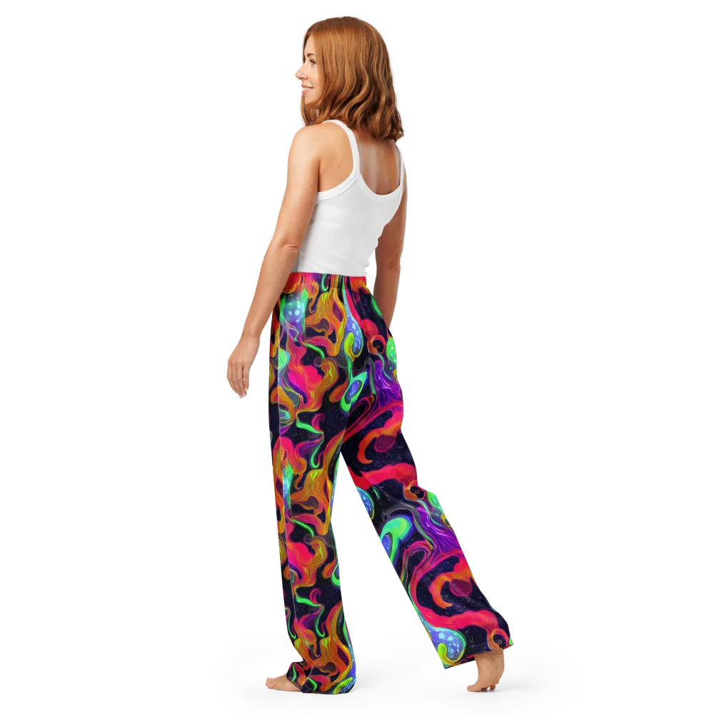 Infinite Daydream on Women's Pajama Pants — Back