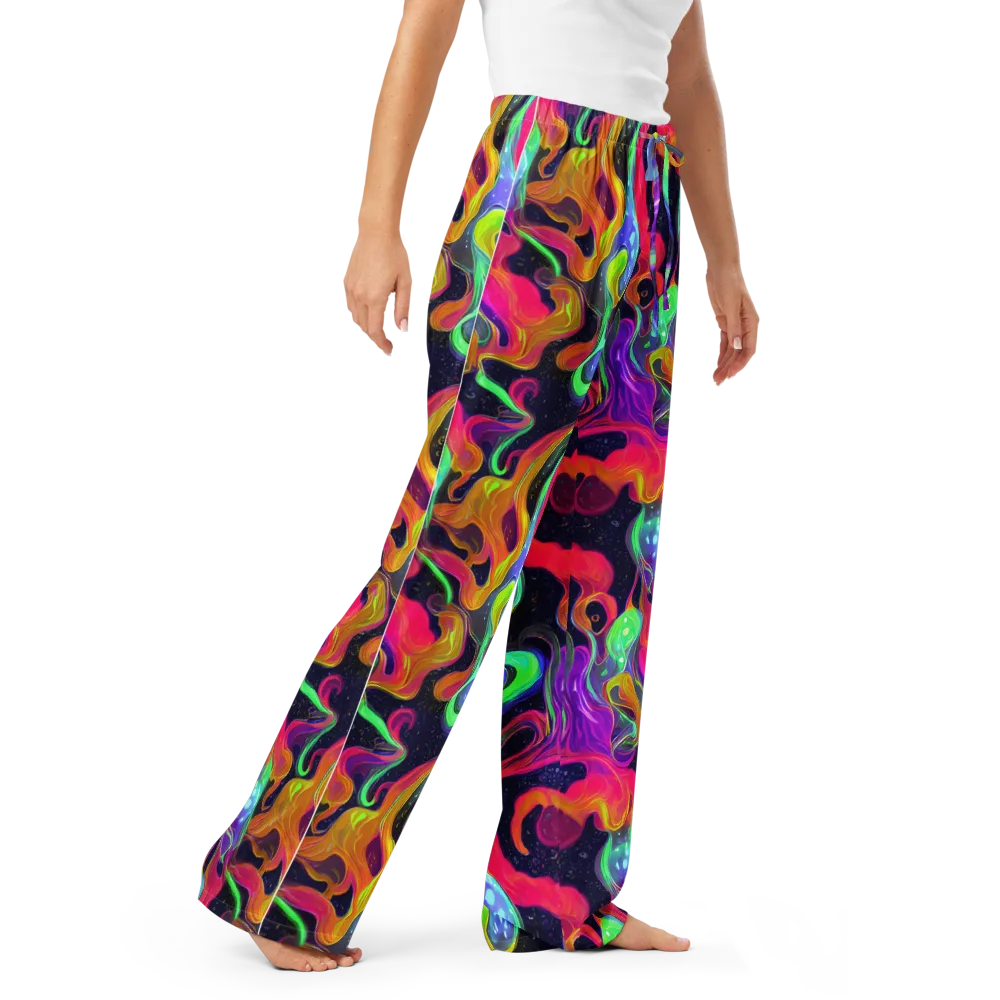 Infinite Daydream on Women's Pajama Pants — Right Front