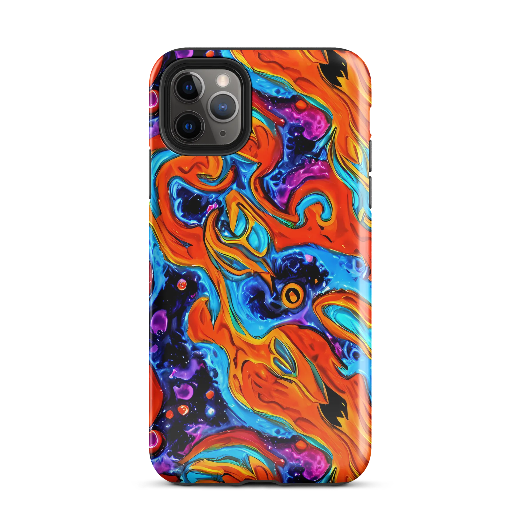 Sonic Lava on Tough Case for iPhone® — Front