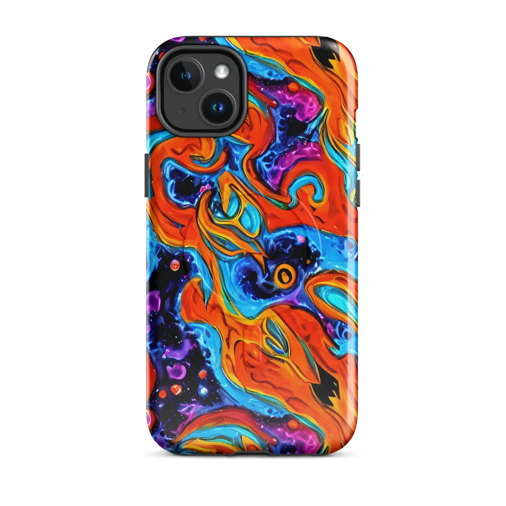 Sonic Lava on MagSafe Tough Case for iPhone® — Front