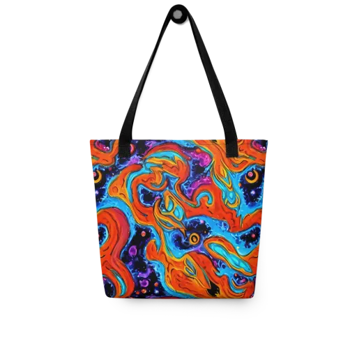 Sonic Lava on a Tote Bag