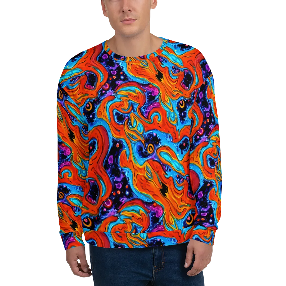Sonic Lava on Sweatshirt — Front