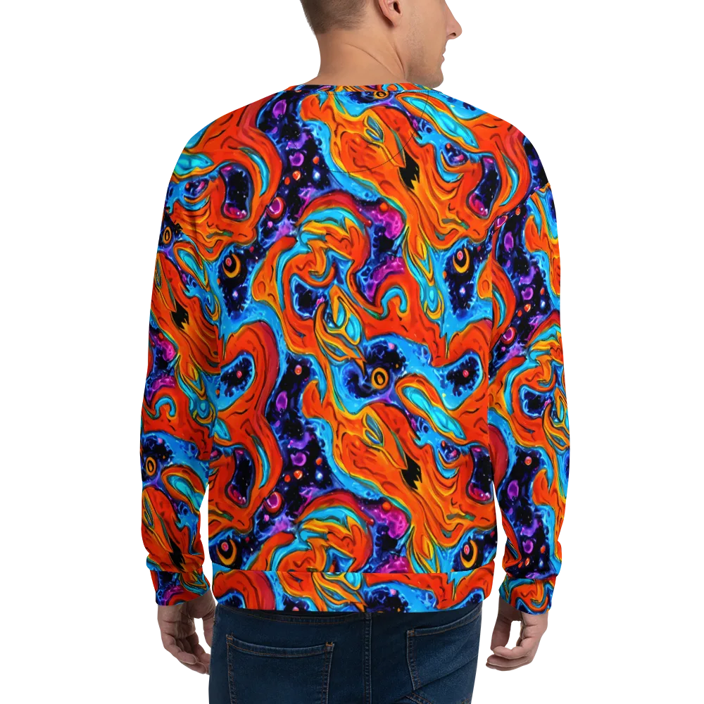 Sonic Lava on Sweatshirt — Back