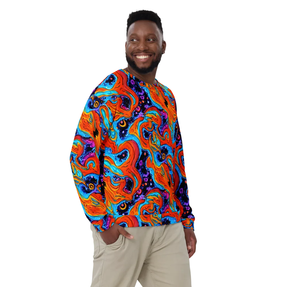 Sonic Lava on Sweatshirt — Front