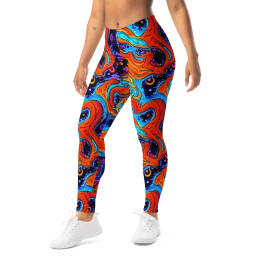 Sonic Lava on a Leggings