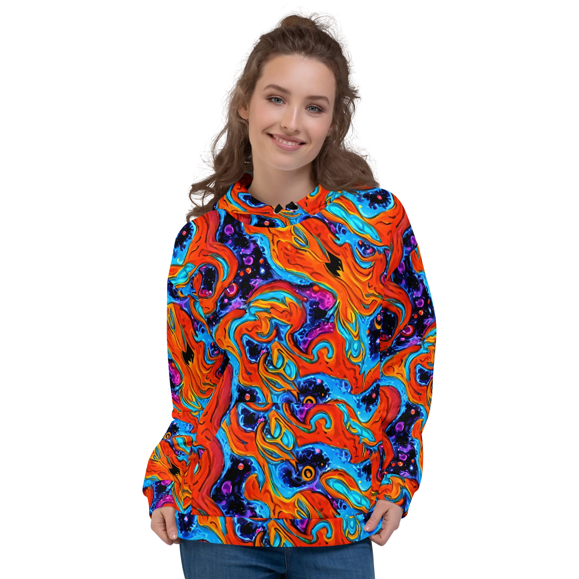 Sonic Lava on Hoodie — Front