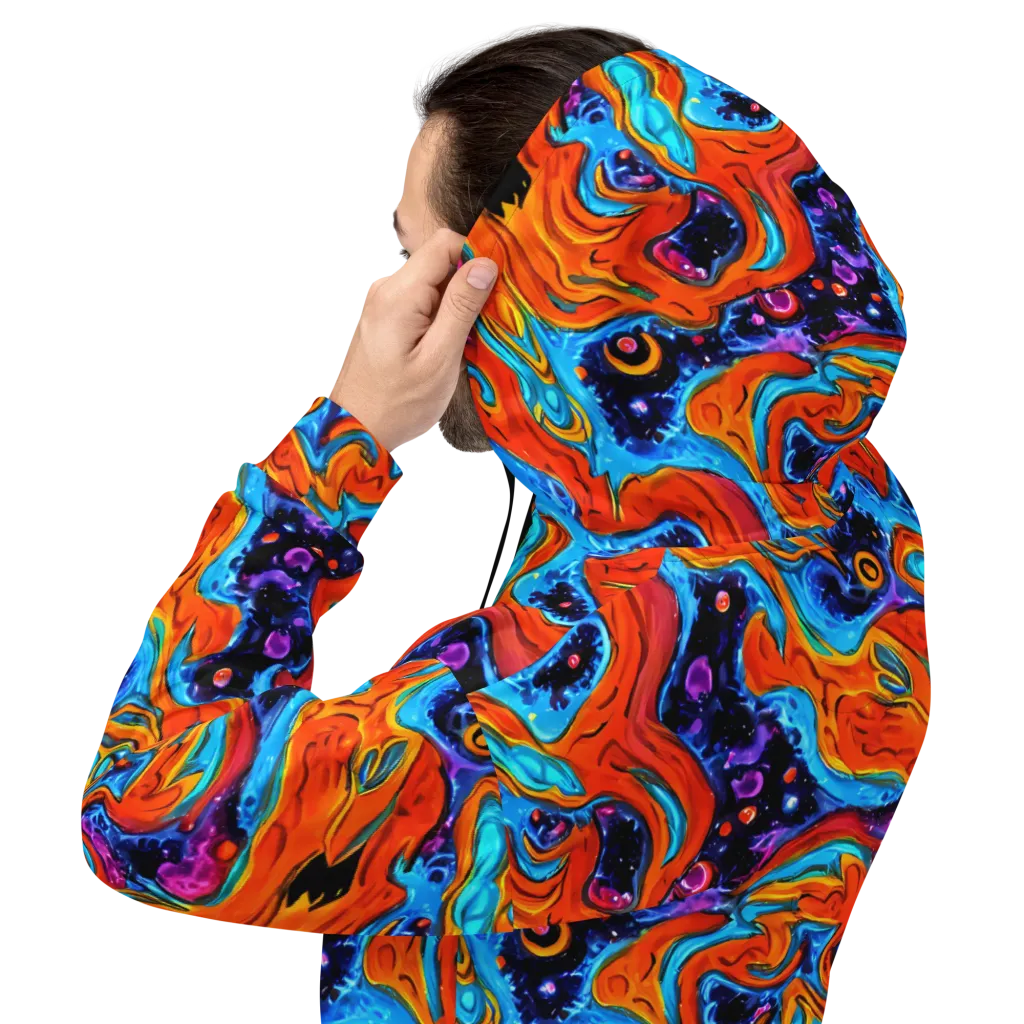 Sonic Lava on Hoodie — Back